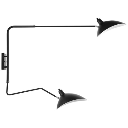 View Wall Lamp, Black, Steel