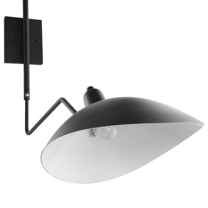 View Wall Lamp, Black, Steel