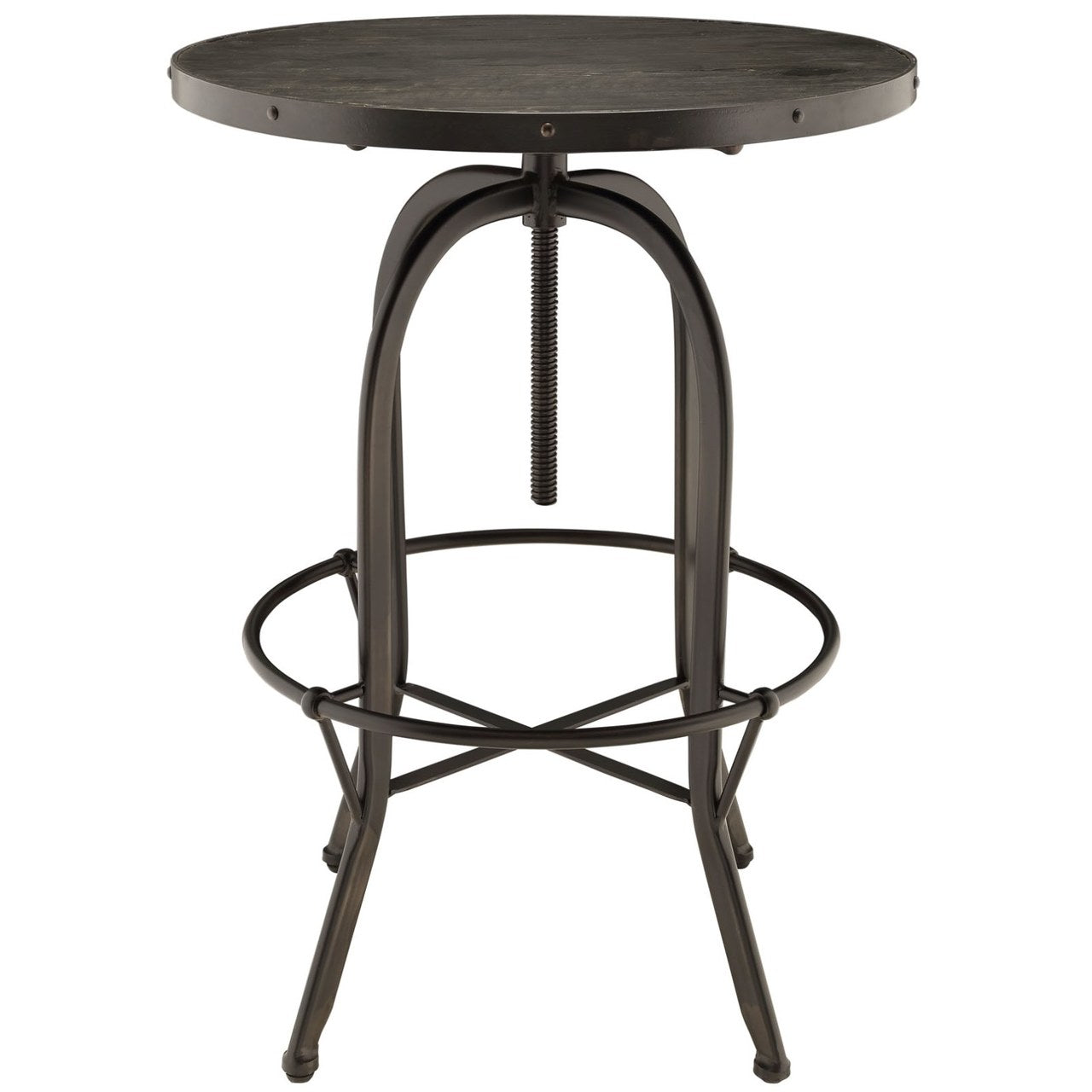 Gather Dining Chairs and Table Set, Black, Metal 9636
