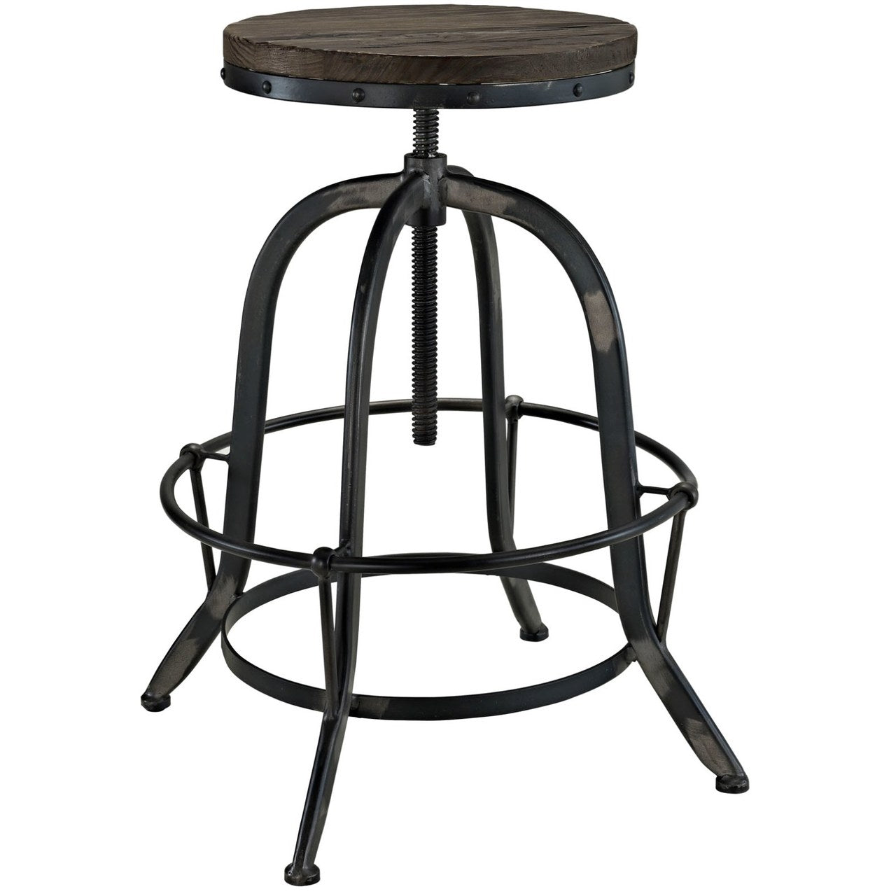 Gather Five PCS Dining Set , Black, Metal 9638