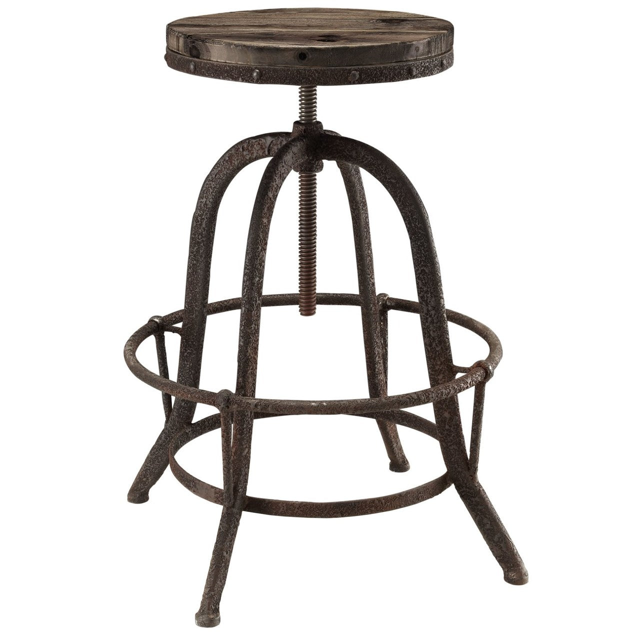 Gather Five PCS Dining Set , Brown, Metal 9639