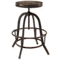 Gather Five PCS Dining Set , Brown, Metal 9639