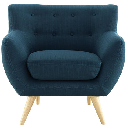 Remark Armchair, Navy Fabric