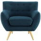 Remark Armchair, Navy Fabric
