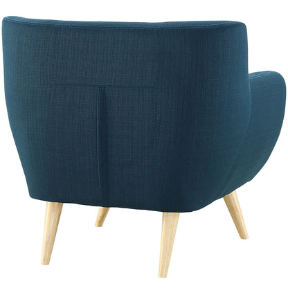 Remark Armchair, Navy Fabric