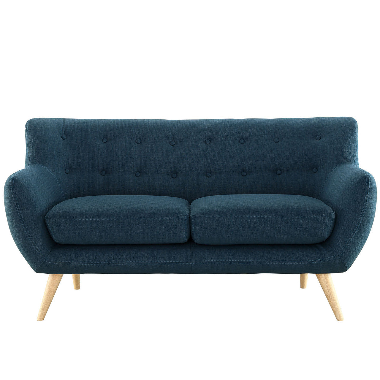 Remark Loveseat, Navy Fabric
