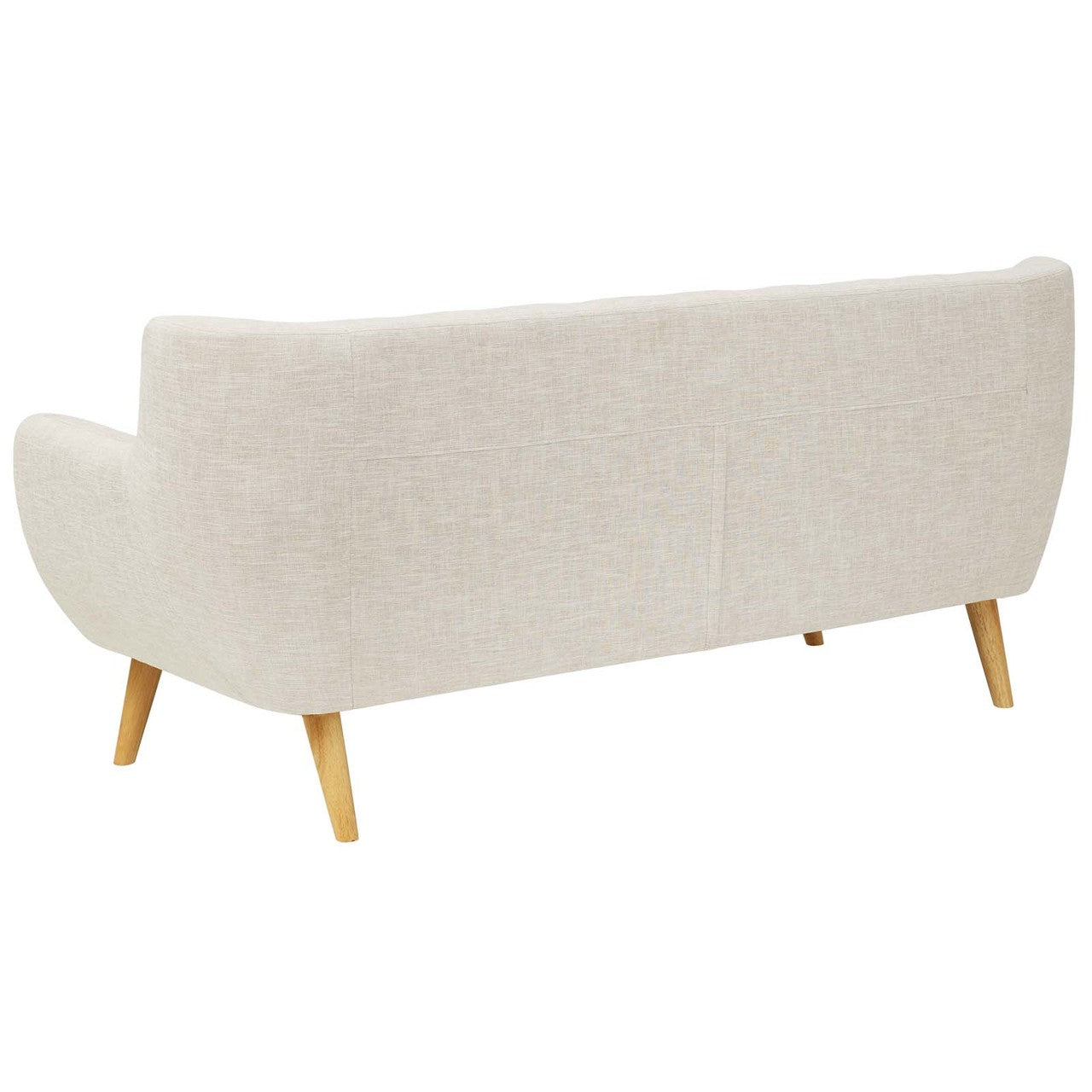 Remark Upholstered Fabric Sofa, Fabric, Beige 13288