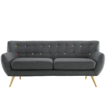 Remark Sofa, Grey Fabric
