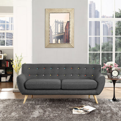 Remark Sofa, Grey Fabric