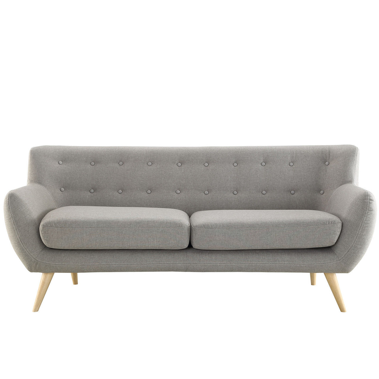 Remark Sofa, Light Grey Fabric
