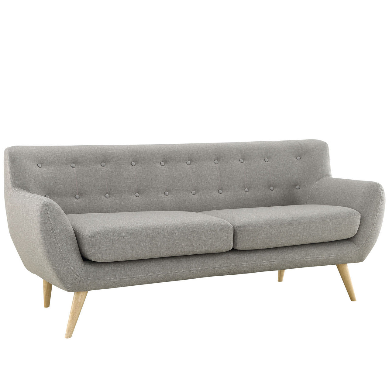 Remark Sofa, Light Grey Fabric