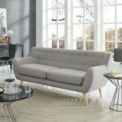 Remark Sofa, Light Grey Fabric