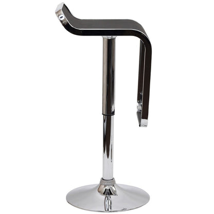 LEM Vinyl Bar Stool in Black