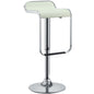 LEM Vinyl Bar Stool in White
