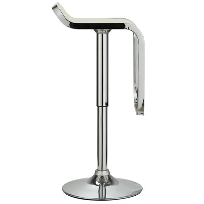 LEM Vinyl Bar Stool in White