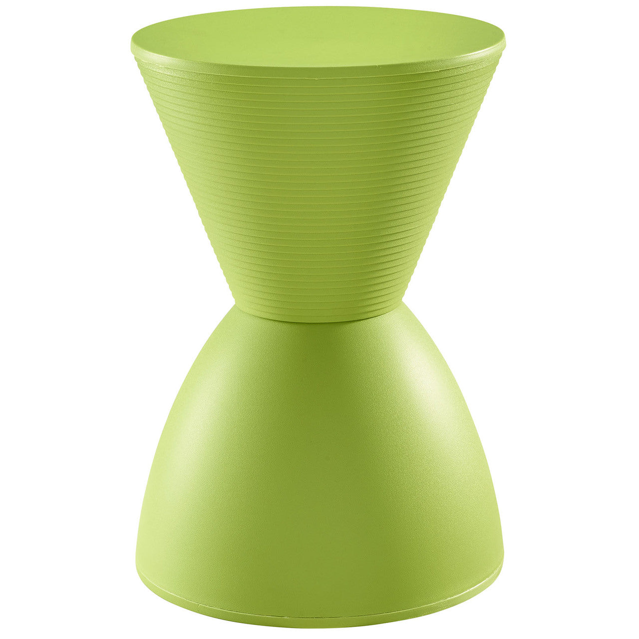 Haste  Stool, Green, Plastic