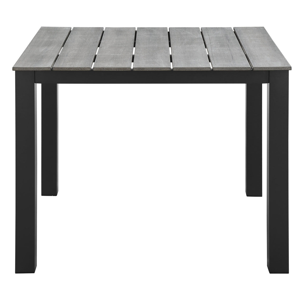 Junction Five PCS Outdoor Patio Dining Set, White, Poly Lumber, Aluminum