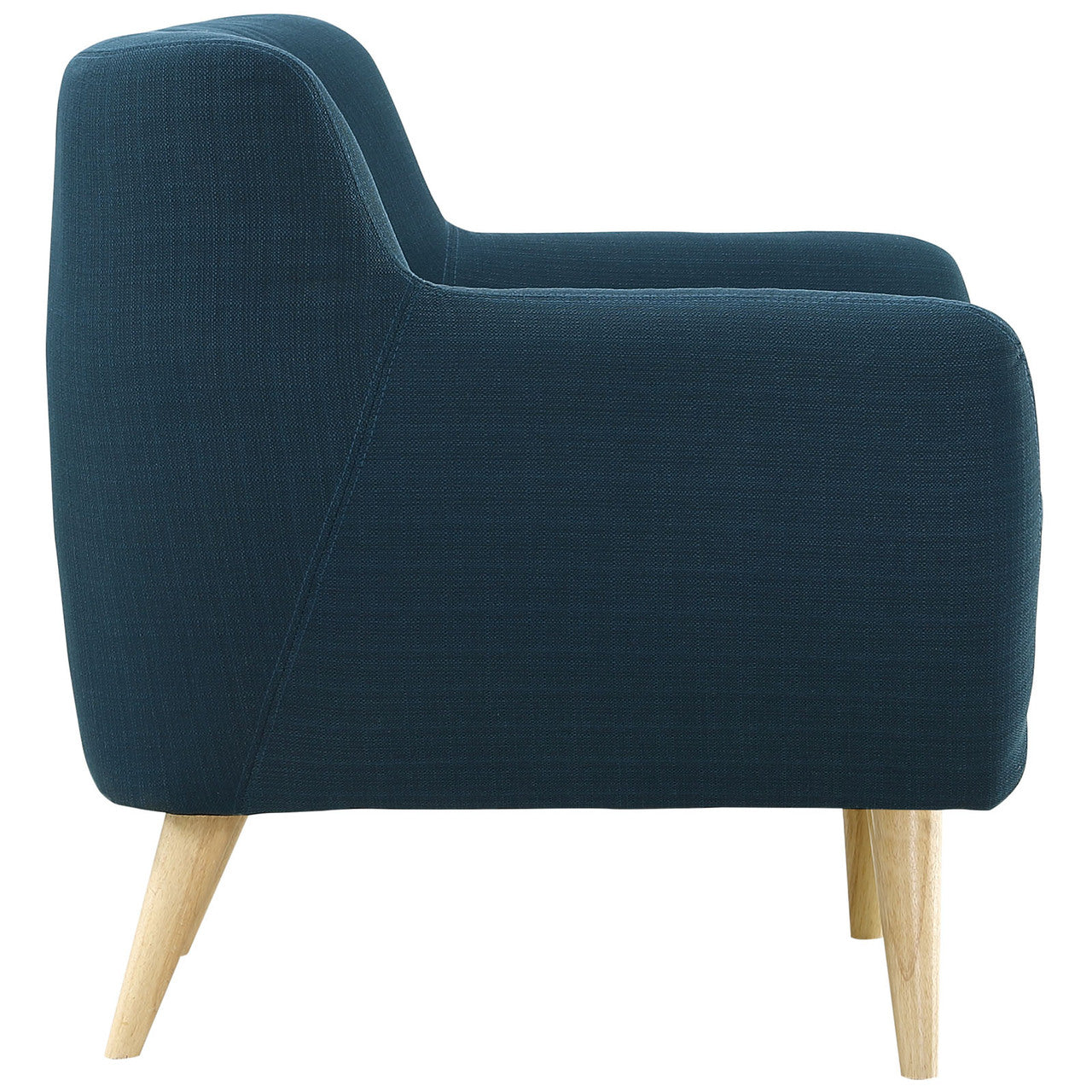 Remark 2 Piece Living Room Set, Navy Fabric