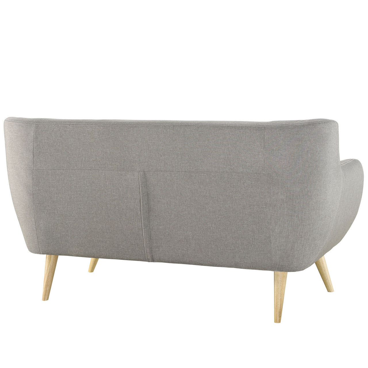 Remark Two PCS Living Room Set, Grey, Fabric, Plywood 1783