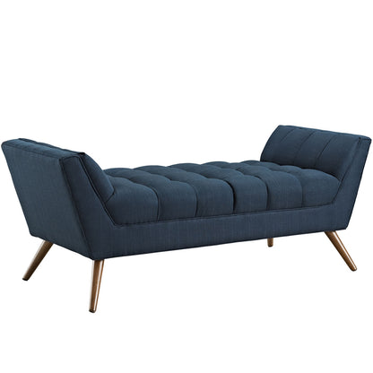 Response Medium Fabric Bench, Navy, Fabric