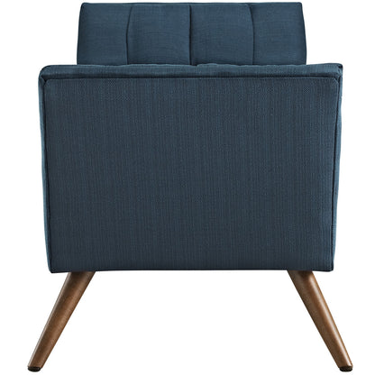 Response Medium Fabric Bench, Navy, Fabric