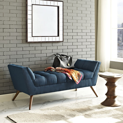 Response Medium Fabric Bench, Navy, Fabric