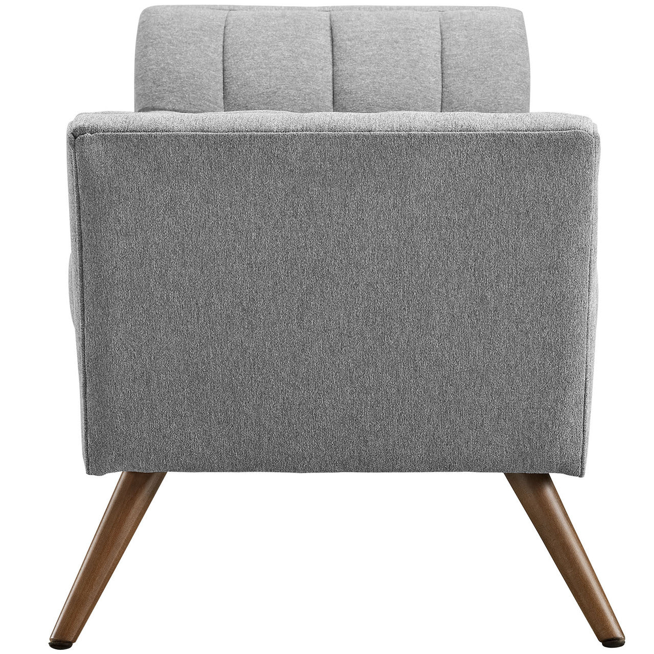 Response Medium Fabric Bench, Fabric, Grey