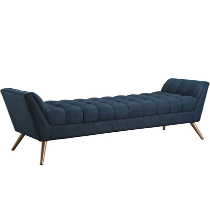Response Fabric Bench , Navy, Fabric