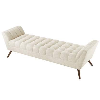 Response Upholstered Fabric Bench, Fabric, Beige 13308