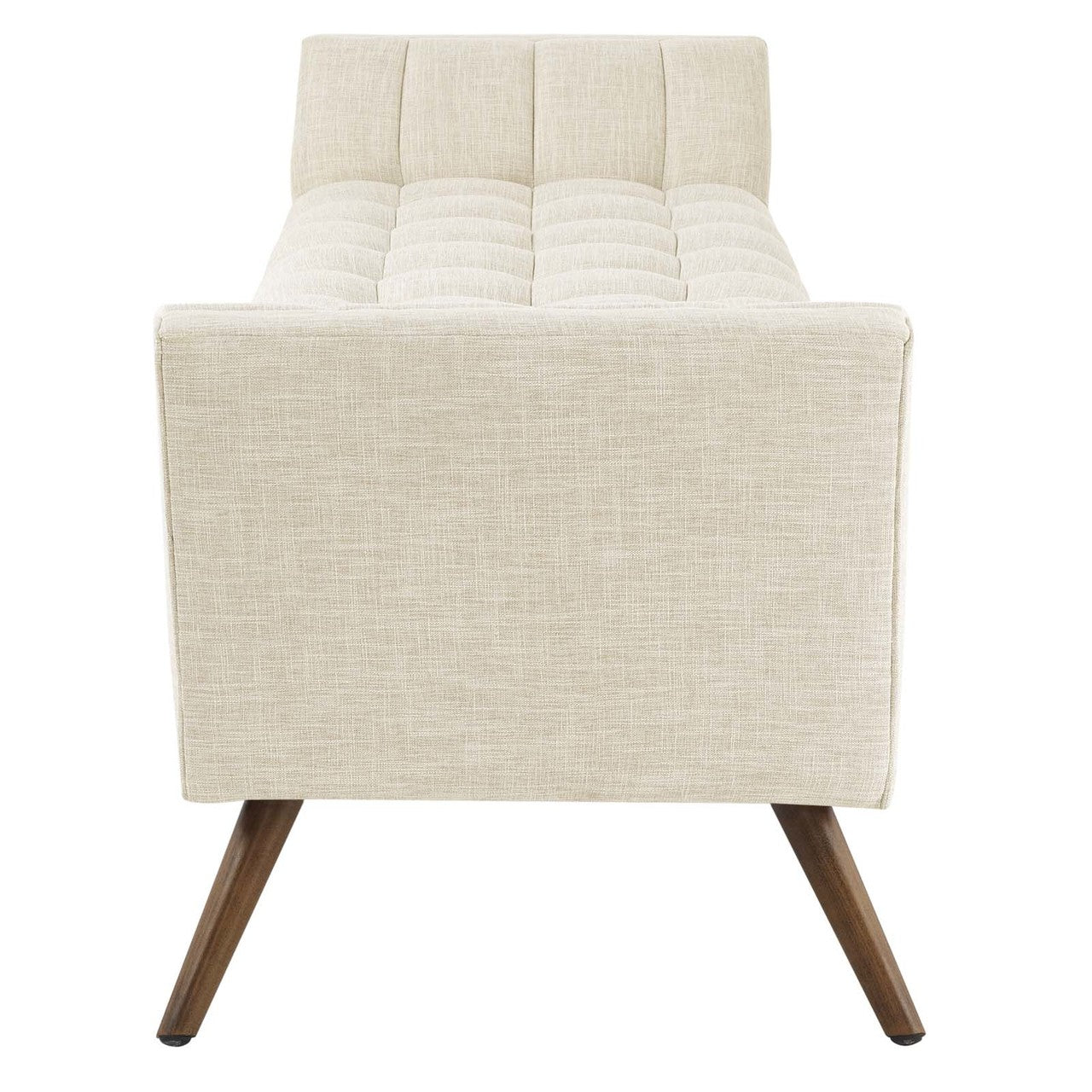 Response Upholstered Fabric Bench, Fabric, Beige 13308