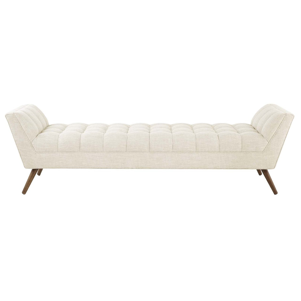 Response Upholstered Fabric Bench, Fabric, Beige 13308