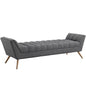 Response Fabric Bench , Grey, Fabric