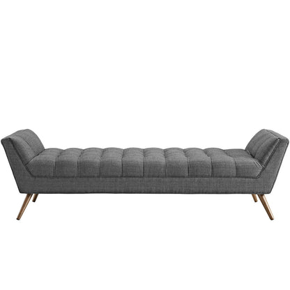 Response Fabric Bench , Grey, Fabric