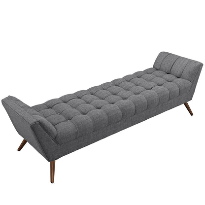 Response Fabric Bench , Grey, Fabric