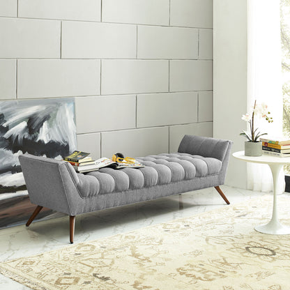 Response Fabric Bench , Fabric, Grey