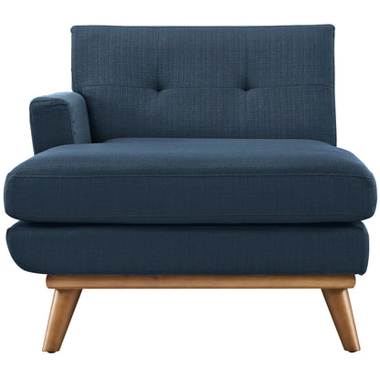 Engage Left-Arm Chaise , Navy, Fabric