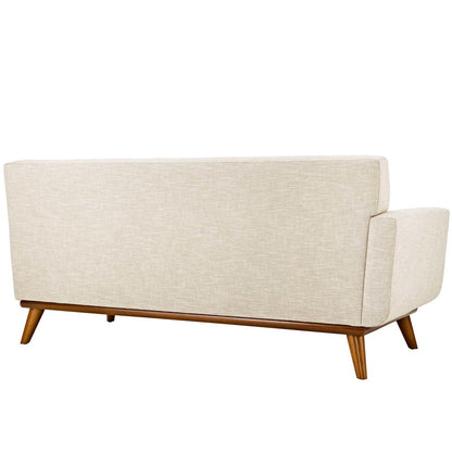 Engage Left-Arm Loveseat, Fabric, Beige 15269
