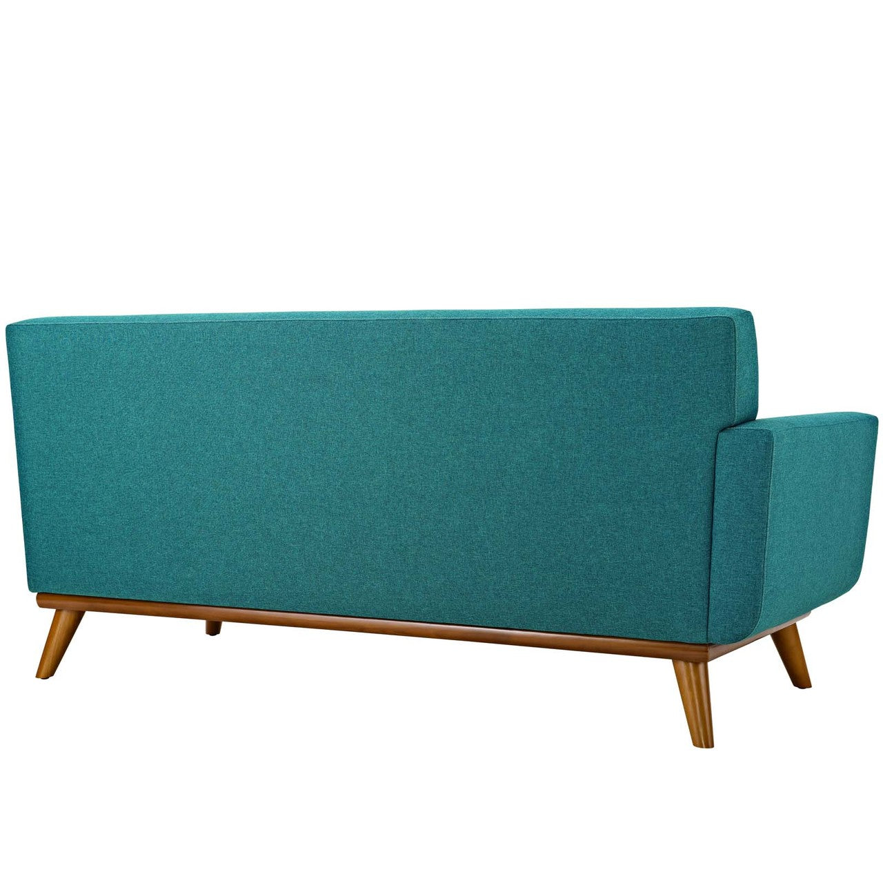 Engage Left-Arm Loveseat, Fabric, Aqua Blue 15270