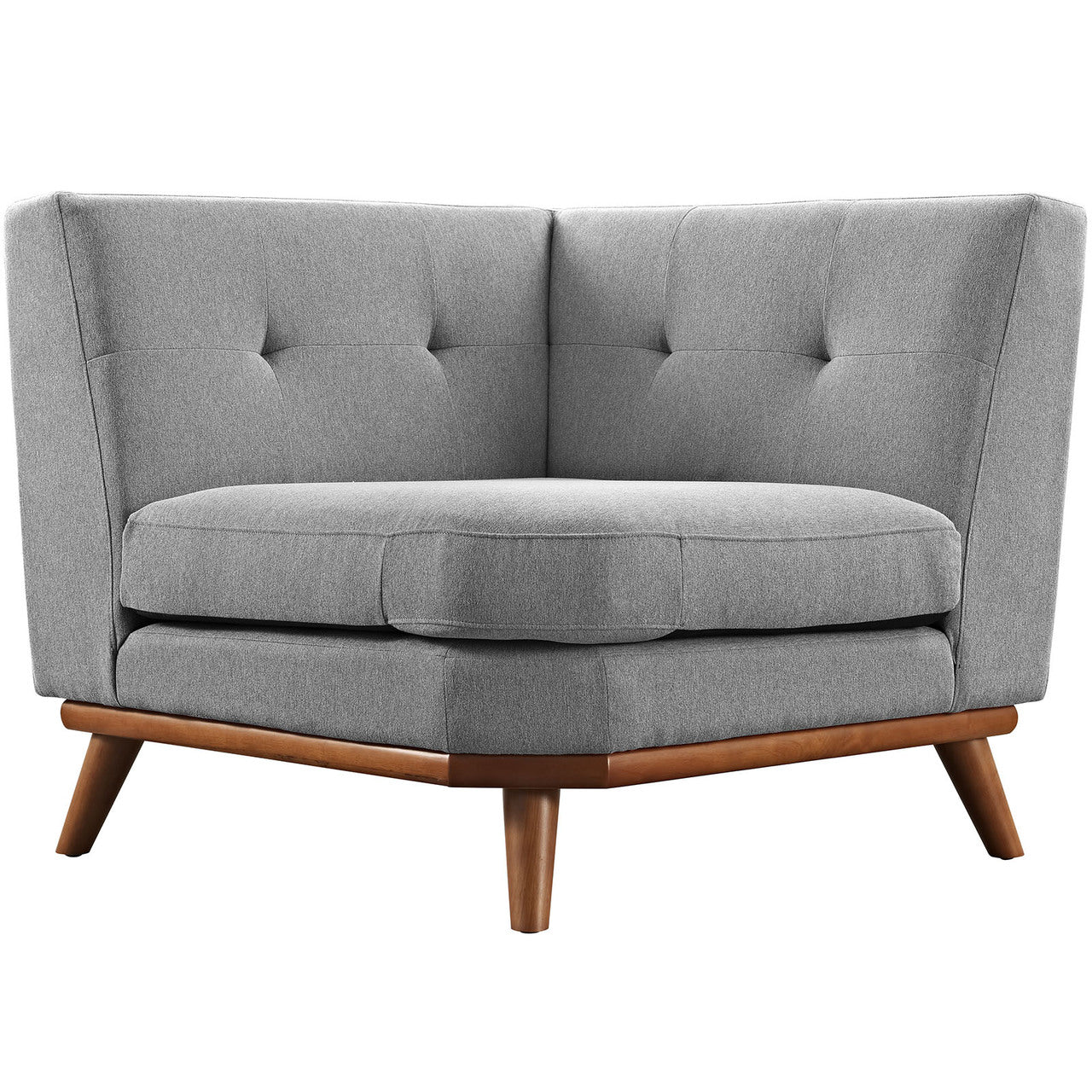 Engage Corner Sofa , Fabric, Grey