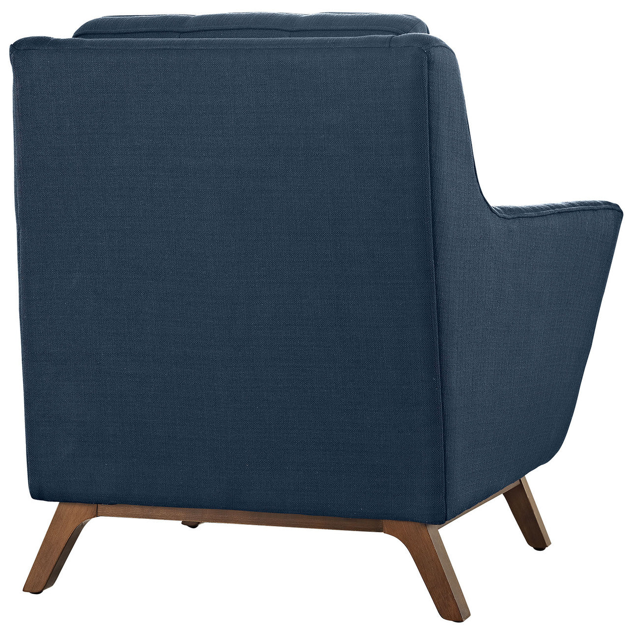 Beguile Fabric Armchair , Navy, Fabric