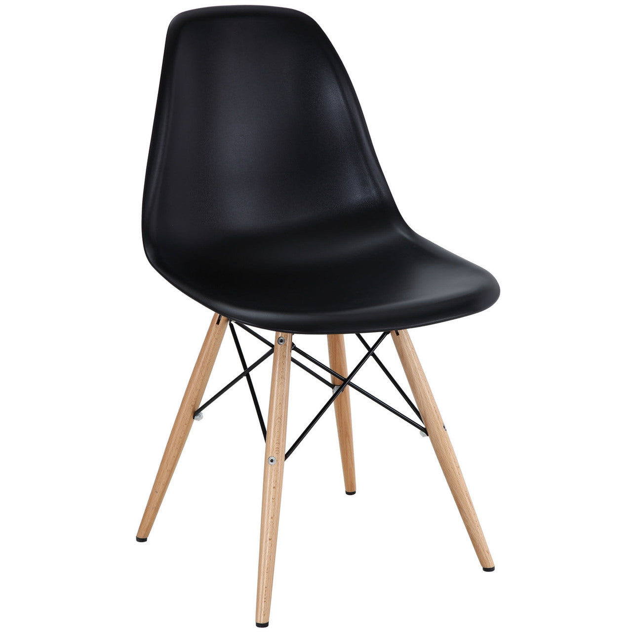 Pyramid Dining Side Chair in Black