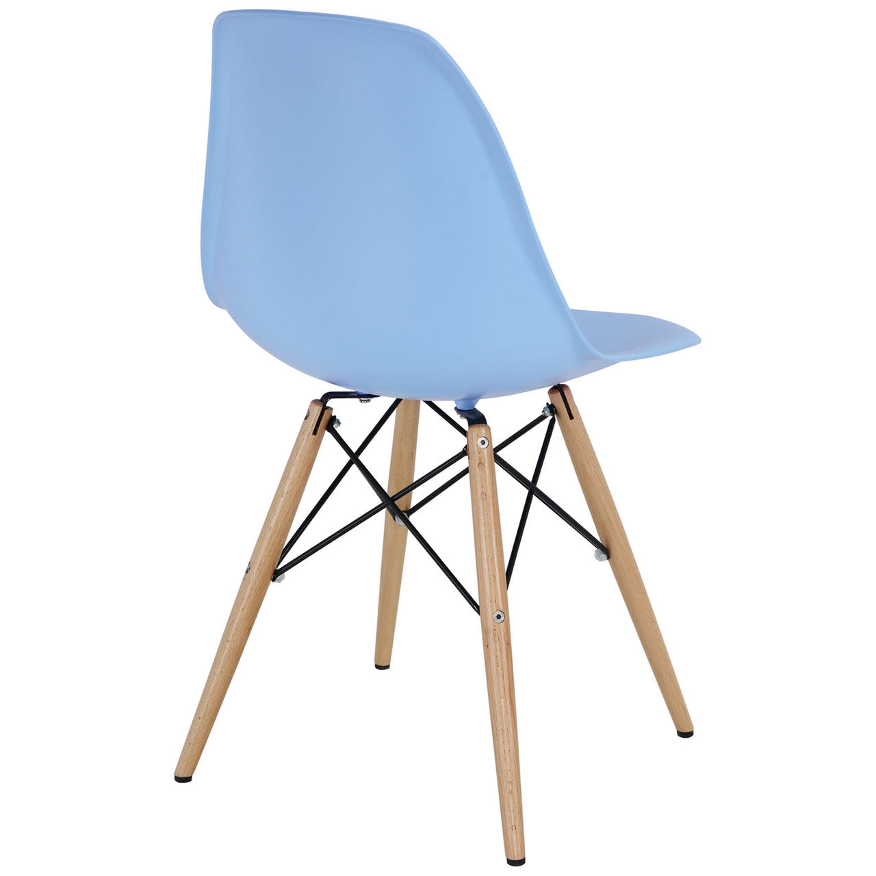 Pyramid Dining Side Chair in Light Blue