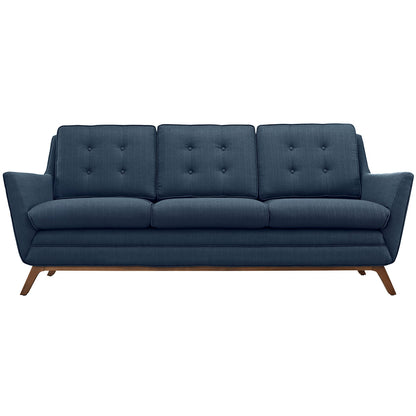 Beguile Fabric Sofa , Navy, Fabric