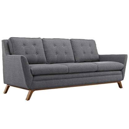 Beguile Fabric Sofa , Grey, Fabric