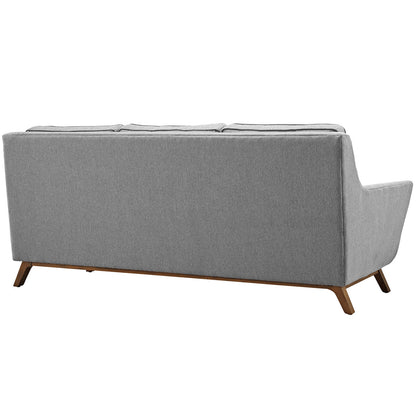 Beguile Fabric Sofa , Fabric, Grey