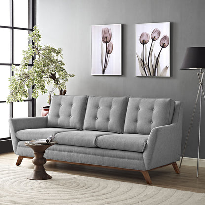 Beguile Fabric Sofa , Fabric, Grey