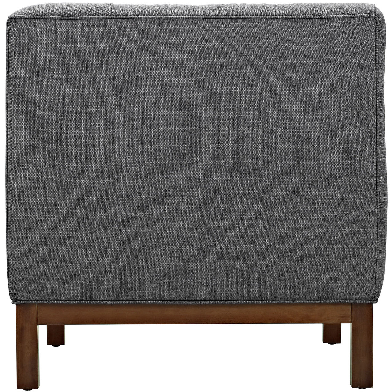 Panache Fabric Armchair , Grey, Fabric