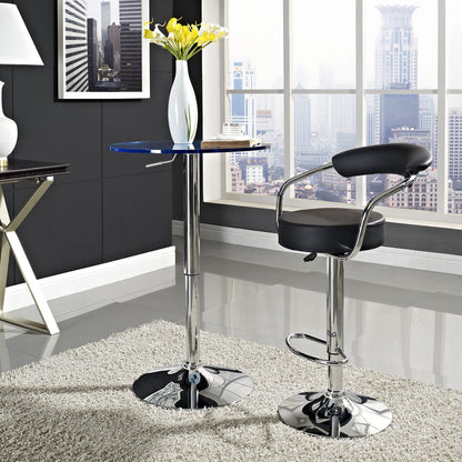 Diner Bar Stool in Black
