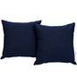 Summon Pillow ( Set of Two), Navy, Fabric 10027