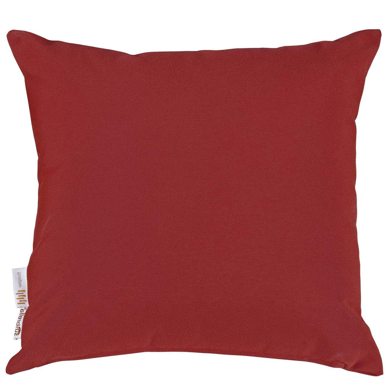 Summon 2 Piece Outdoor Patio Pillow Set, Fabric, Red 13463